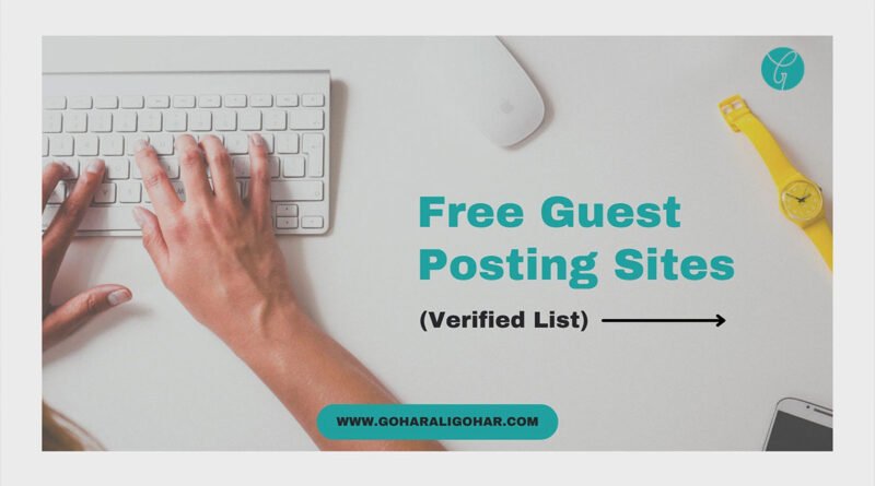 Guest Posting Sites